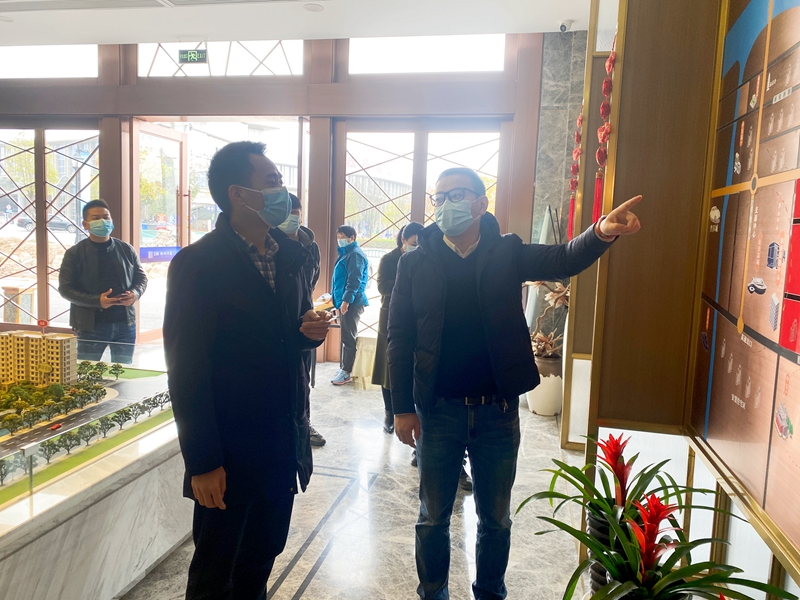 松陽縣有關領導到浙農實業(yè)松陽項目調研