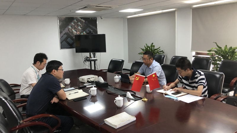 樂清市委常委、雁蕩山管委會主任黃靖赴天元廣場開展助企紓困調研工作