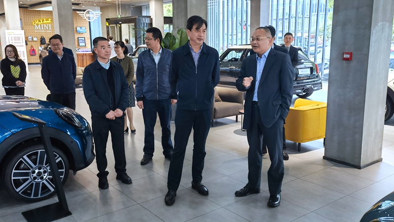 陳利江到金昌汽車開展&ldquo;大走訪大調(diào)研大服務(wù)大解題&rdquo;活動