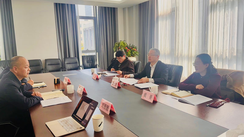 省供銷社黨委委員、理事會副主任董益彪帶隊到浙江農(nóng)合集團調(diào)研