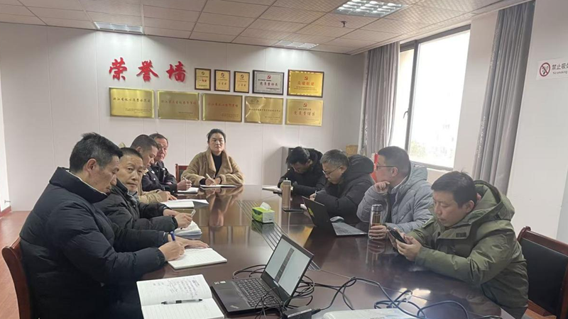 浙農實業開展春節前農貿市場安全專項檢查