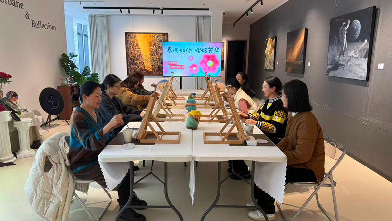 浙農實業舉辦&ldquo;藝起綻放&rdquo;三八婦女節藝術繪畫主題活動